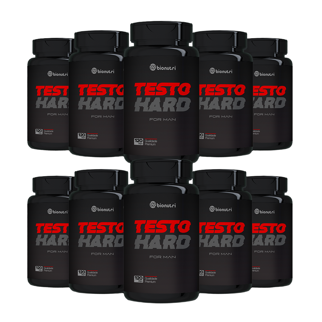 10 potes Testo Hard
